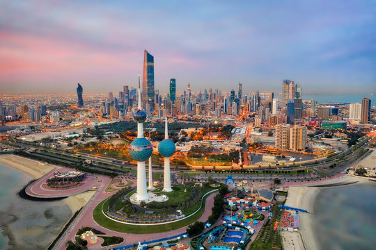 Kuwait United Arab Emirates (UAE) Flag